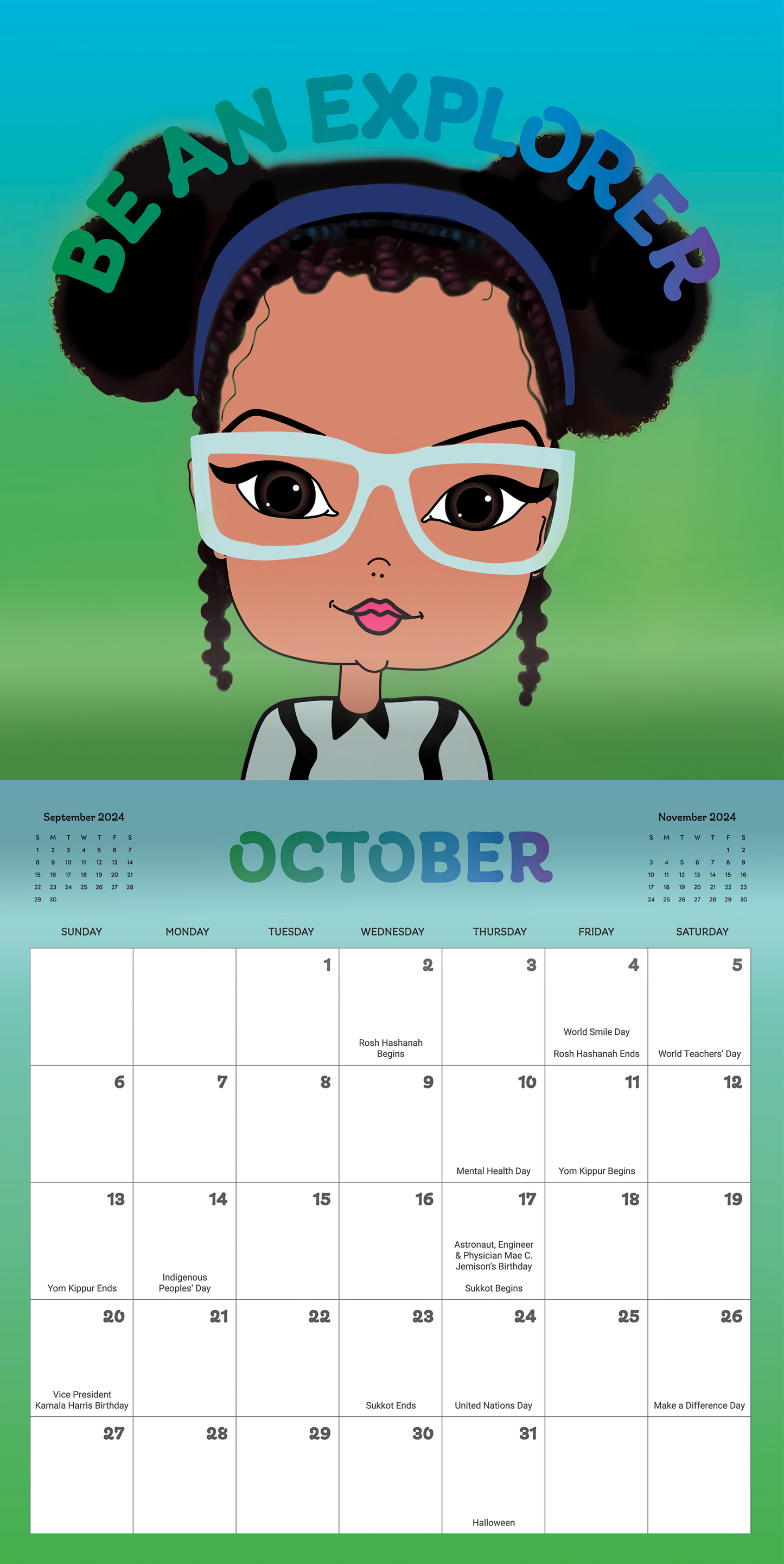 Black Girl Empowerment Calendar 2024