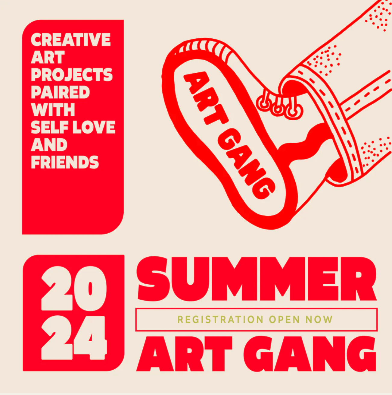 A la carte Art Gang Summer Club Classes 2024