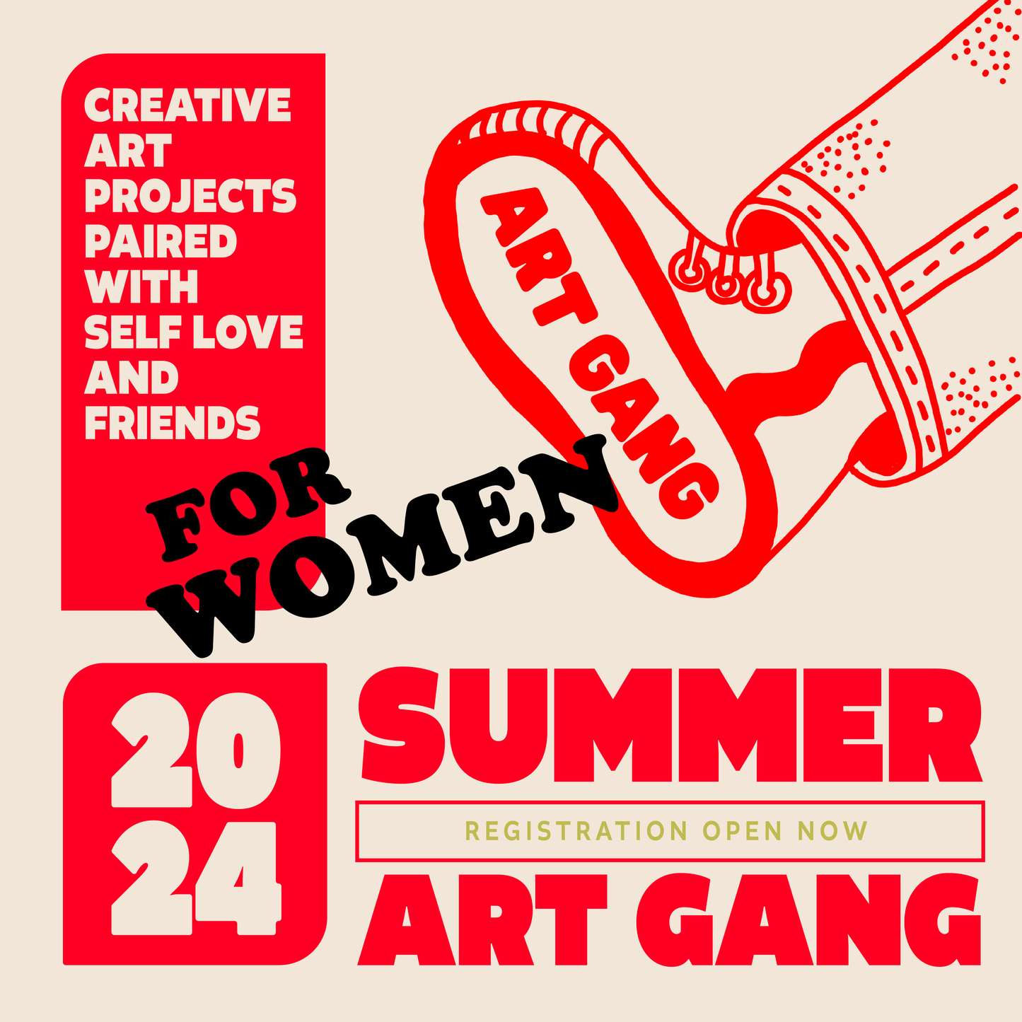 Art Gang Summer Club 2024 for Women!