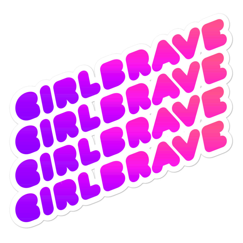 GIRLBRAVE Stickers-Pincurl Girls - Sending Love & Encouragement